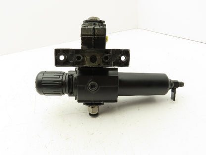 Norgren B73G-3AK-QD3-RMN Pneumatic Air Pressure Regulator 5-150PSI 3/8" NPT
