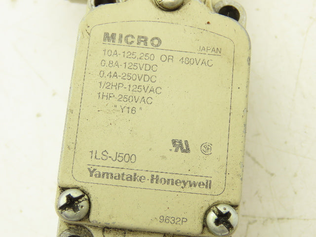 Yamatake Honeywell 1LS-J500 General Purpose Compact Limit Switch 10A Lot of 5