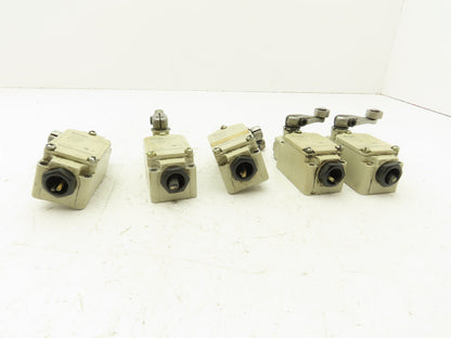 Yamatake Honeywell 1LS-J500 General Purpose Compact Limit Switch 10A Lot of 5