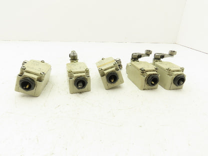 Yamatake Honeywell 1LS-J500 General Purpose Compact Limit Switch 10A Lot of 5