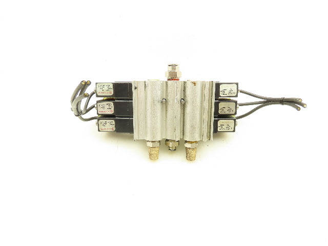 Norgren V61R611A-A213JA Pneumatic Air Direction Control Solenoid Valve Block 24V