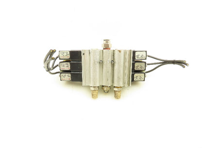 Norgren V61R611A-A213JA Pneumatic Air Direction Control Solenoid Valve Block 24V