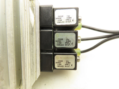 Norgren V61R611A-A213JA Pneumatic Air Direction Control Solenoid Valve Block 24V
