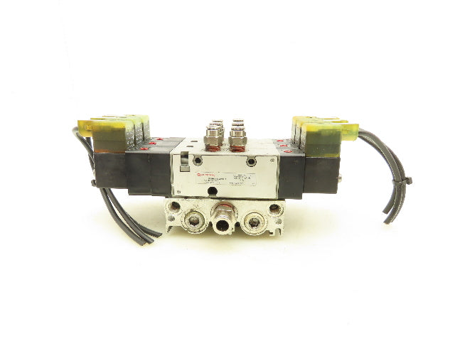 Norgren V61R611A-A213JA Pneumatic Air Direction Control Solenoid Valve Block 24V