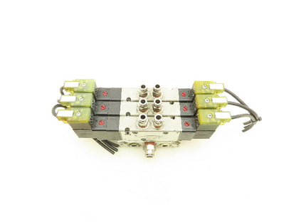 Norgren V61R611A-A213JA Pneumatic Air Direction Control Solenoid Valve Block 24V