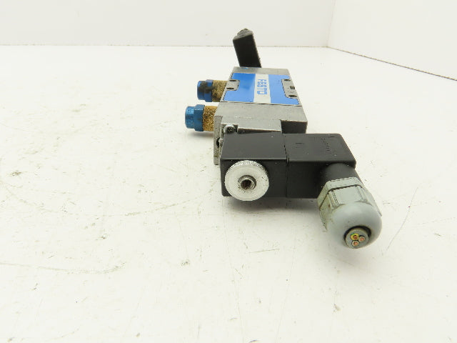 Festo MFH-5/3-G1/4-B Pneumatic Solenoid Valve 145 PSI 24VDC