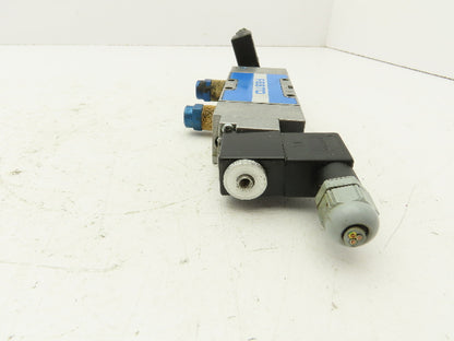 Festo MFH-5/3-G1/4-B Pneumatic Solenoid Valve 145 PSI 24VDC