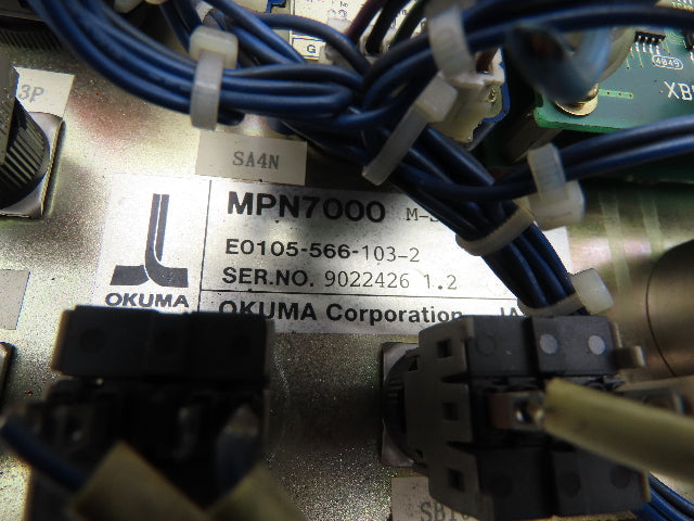 Okuma E0105-566-103-2 HMI Operator Control Panel
