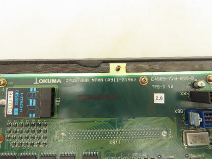 Okuma MPN7000 M-S CNC Lathe Operator Control Panel E0105-566-103-2