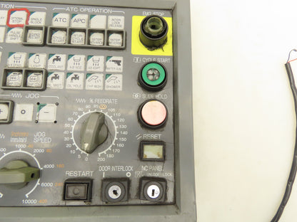Okuma MPN7000 M-S CNC Lathe Operator Control Panel E0105-566-103-2