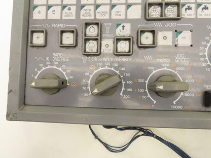 Okuma MPN7000 M-S CNC Lathe Operator Control Panel E0105-566-103-2