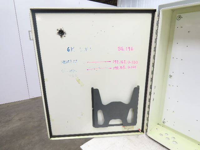 Hoffman A363008LP Wall Mount Electrical Enclosure 36x30x8" w/Backplate Type 12