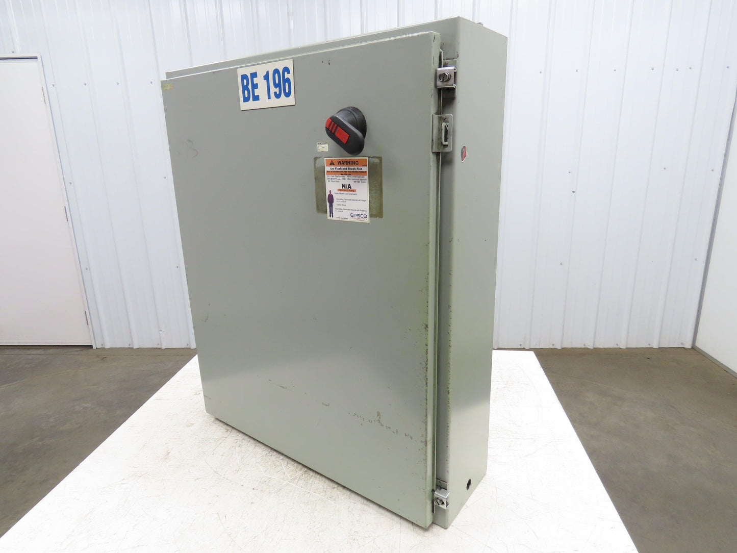 Hoffman A363008LP Wall Mount Electrical Enclosure 36x30x8" w/Backplate Type 12