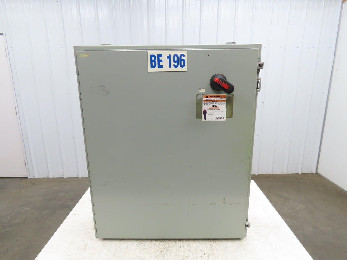 Hoffman A363008LP Wall Mount Electrical Enclosure 36x30x8" w/Backplate Type 12