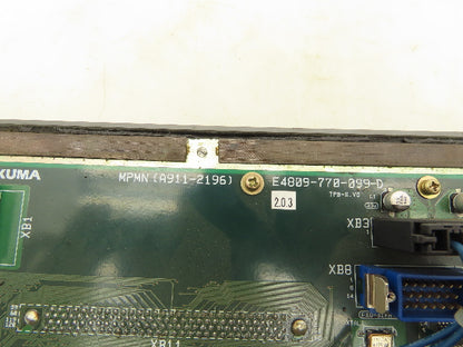 Okuma MPN7000 M-S CNC Lathe Operator Control Panel E0105-566-103-2