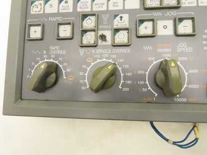Okuma MPN7000 M-S CNC Lathe Operator Control Panel E0105-566-103-2