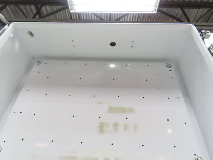 Hoffman A363008LP Wall Mount Electrical Enclosure 36x30x8" w/Backplate Type 12