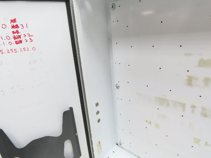 Hoffman A363008LP Wall Mount Electrical Enclosure 36x30x8" w/Backplate Type 12