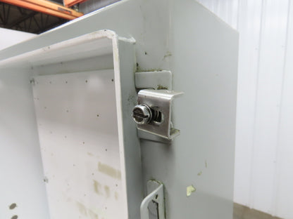 Hoffman A363008LP Wall Mount Electrical Enclosure 36x30x8" w/Backplate Type 12