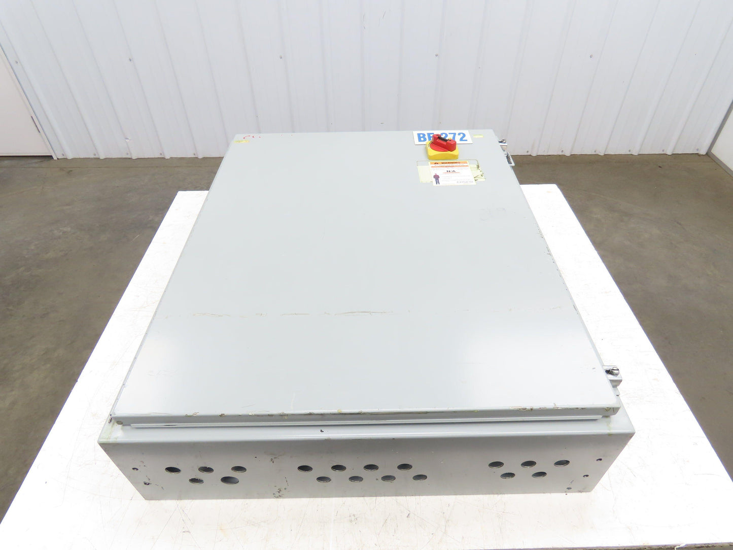 Hoffman A363008LP Wall Mount Electrical Enclosure 36x30x8" w/Backplate Type 12