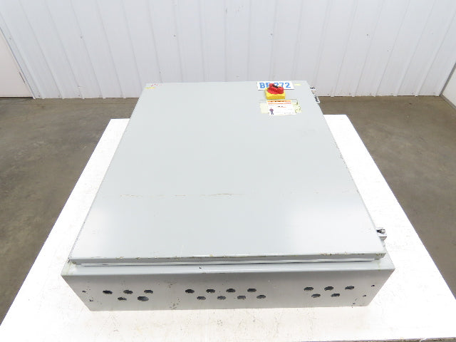 Hoffman A363008LP Wall Mount Electrical Enclosure 36x30x8" w/Backplate Type 12