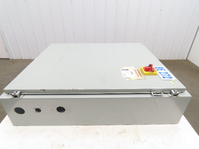 Hoffman A363008LP Wall Mount Electrical Enclosure 36x30x8" w/Backplate Type 12