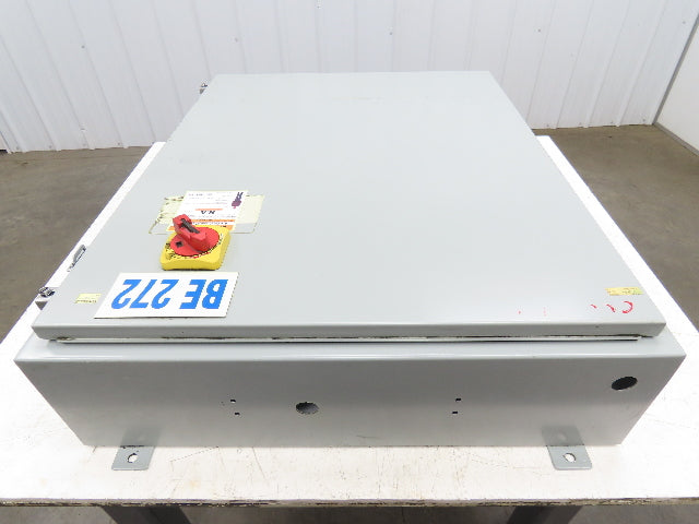 Hoffman A363008LP Wall Mount Electrical Enclosure 36x30x8" w/Backplate Type 12