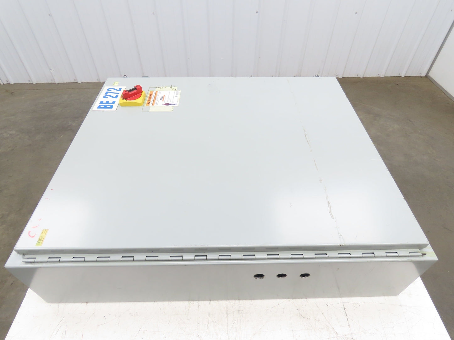 Hoffman A363008LP Wall Mount Electrical Enclosure 36x30x8" w/Backplate Type 12