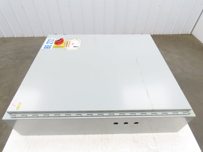 Hoffman A363008LP Wall Mount Electrical Enclosure 36x30x8" w/Backplate Type 12