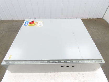 Hoffman A363008LP Wall Mount Electrical Enclosure 36x30x8" w/Backplate Type 12