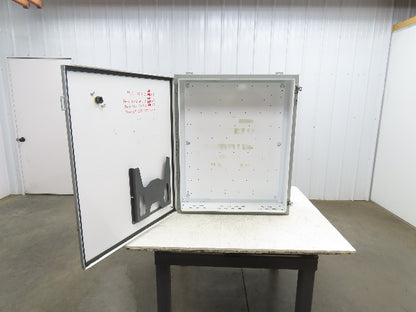 Hoffman A363008LP Wall Mount Electrical Enclosure 36x30x8" w/Backplate Type 12
