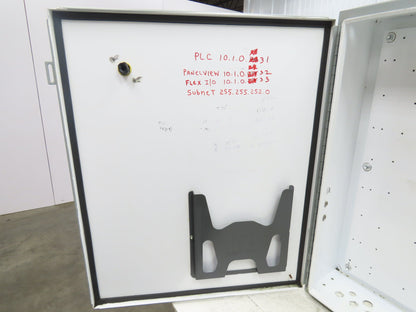 Hoffman A363008LP Wall Mount Electrical Enclosure 36x30x8" w/Backplate Type 12