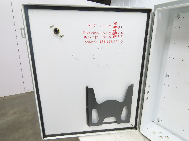 Hoffman A363008LP Wall Mount Electrical Enclosure 36x30x8" w/Backplate Type 12