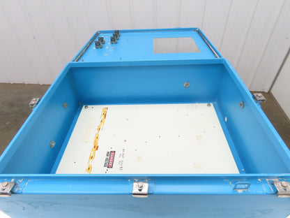 Wall Mount Electrical Enclosure 30x24x10" Backplate - 10x11" Door Cut-Out