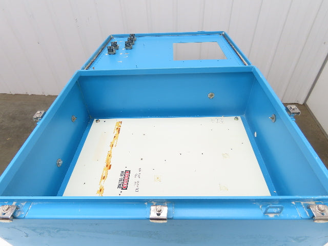 Wall Mount Electrical Enclosure 30x24x10" Backplate - 10x11" Door Cut-Out