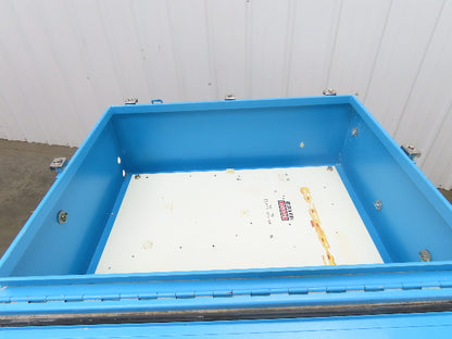 Wall Mount Electrical Enclosure 30x24x10" Backplate - 10x11" Door Cut-Out