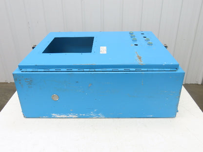 Wall Mount Electrical Enclosure 30x24x10" Backplate - 10x11" Door Cut-Out