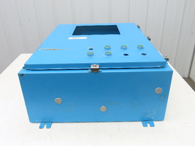 Wall Mount Electrical Enclosure 30x24x10" Backplate - 10x11" Door Cut-Out