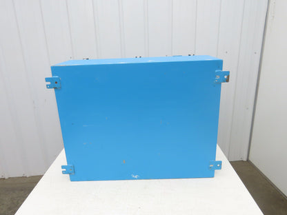 Wall Mount Electrical Enclosure 30x24x10" Backplate - 10x11" Door Cut-Out