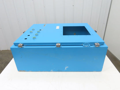 Wall Mount Electrical Enclosure 30x24x10" Backplate - 10x11" Door Cut-Out