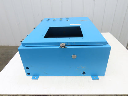 Wall Mount Electrical Enclosure 30x24x10" Backplate - 10x11" Door Cut-Out