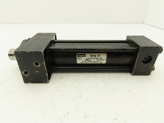 Parker Series 2H CJJ2HLRS23MC Hydraulic Cylinder 1.5" Bore 5" Stroke 3000 PSI