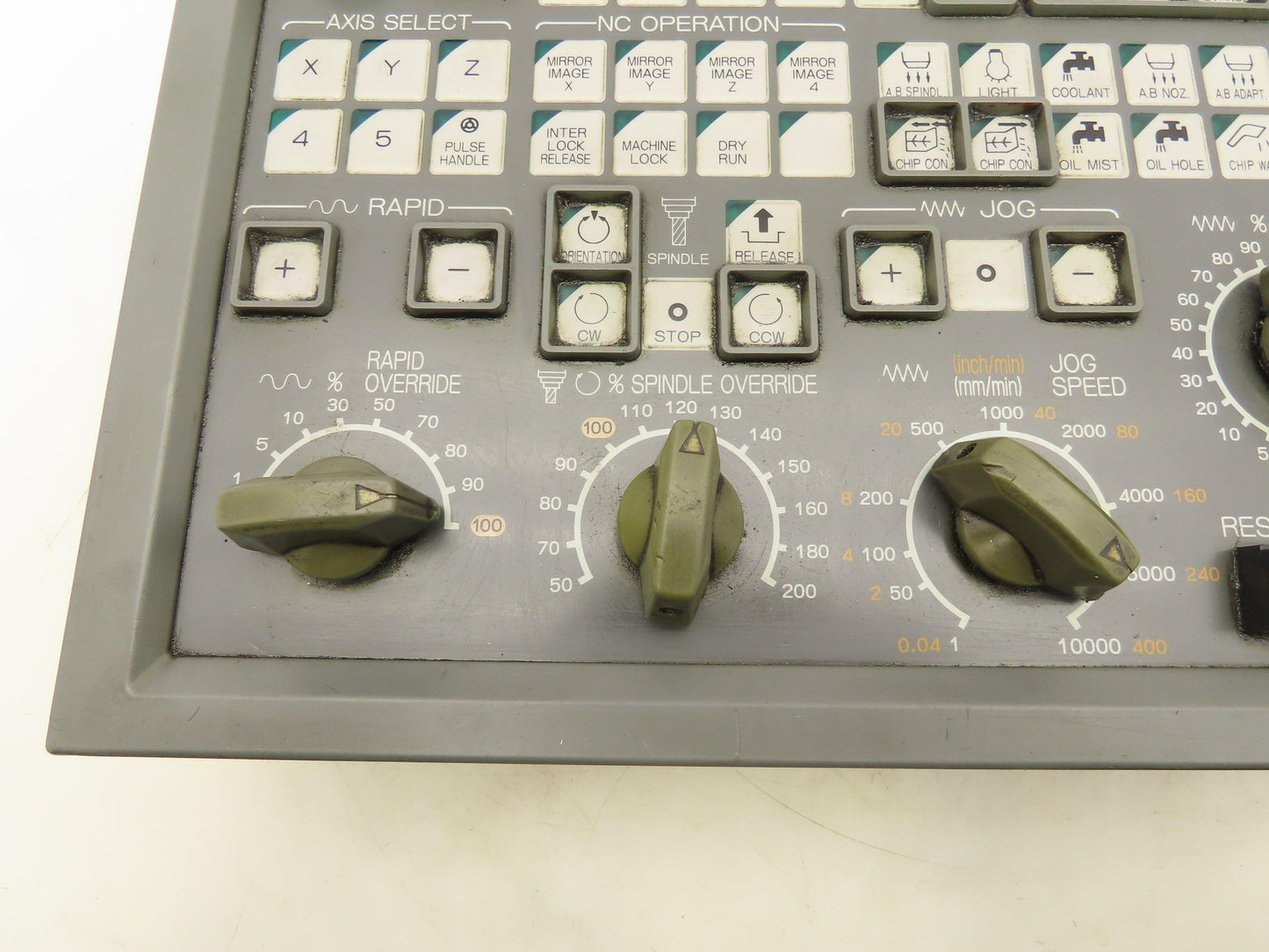 Okuma MPN7000 M-S CNC Lathe Operator Control Panel E0105-566-103-3