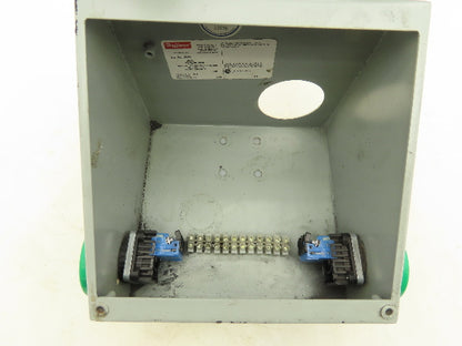 Hoffman C8C8 Sloped Top Operator Control Consolet Encloser 8x8x7.09" Steel