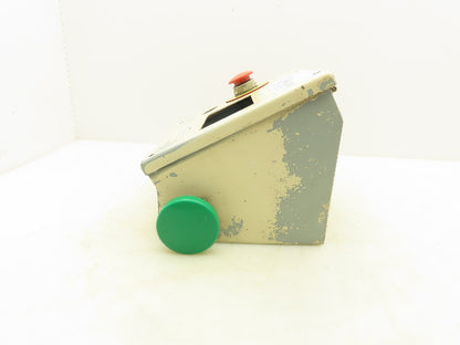 Hoffman C8C8 Sloped Top Operator Control Consolet Encloser 8x8x7.09" Steel