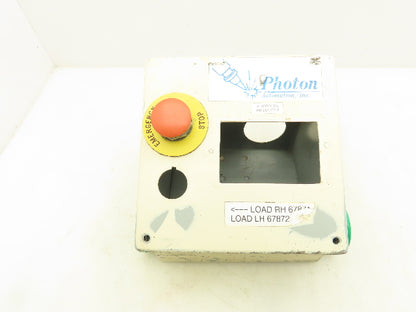 Hoffman C8C8 Sloped Top Operator Control Consolet Encloser 8x8x7.09" Steel