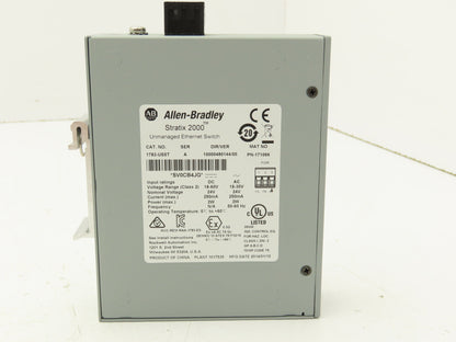 Allen Bradley 1783-US5T PLC Unmanaged Ethernet Switch 5-Port
