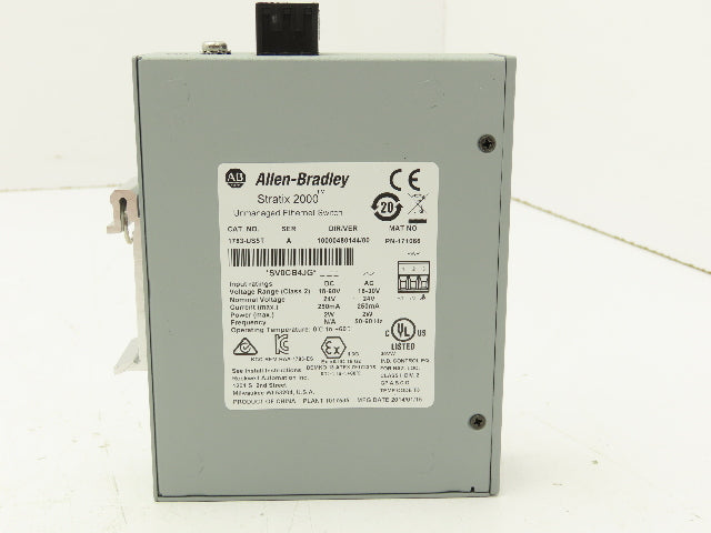 Allen Bradley 1783-US5T PLC Unmanaged Ethernet Switch 5-Port