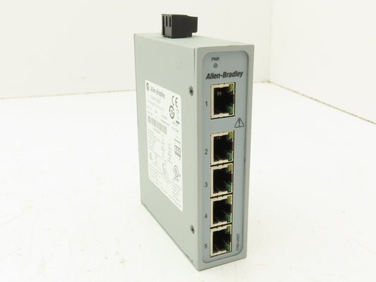 Allen Bradley 1783-US5T PLC Unmanaged Ethernet Switch 5-Port