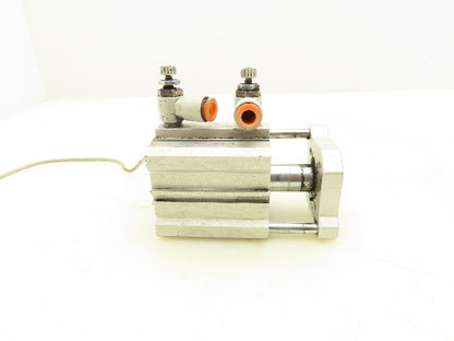 SMC CDQMB40-20 Compact Air Cylinder Non-Rotating Guide Rod 40x20mm Stroke